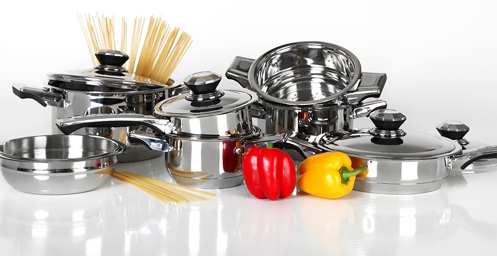 stainless steel cookware set