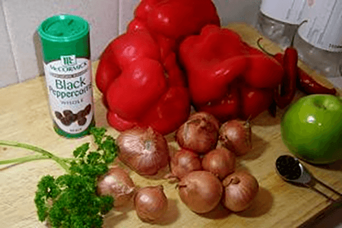 ingredients-for-roasted-bell-pepper-chili-ketchup