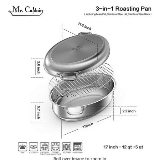 What's the difference between roasting pans and baking pans? Only